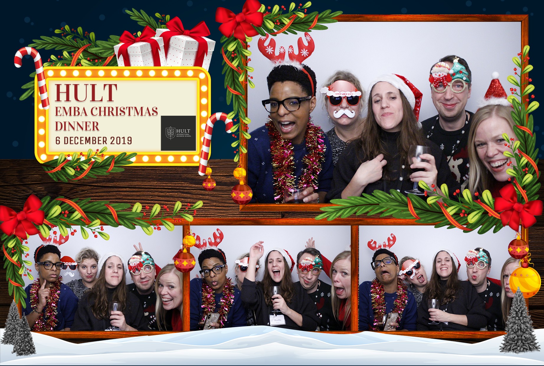 Hult EMBA Year 1 Christmas Dinner | View more photos from the event at gallery.myphotoboothexperience.co.uk/u/MyPhotoBoothExperienceLtd/Hult-EMBA-Year-1-Christmas-Dinner